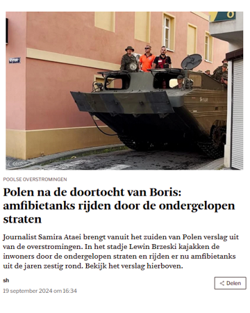 Screenshot of a linked article